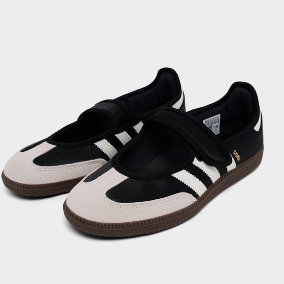 adidas Shoes - 🖤🤍 ADIDAS SAMBA JANE BLACK WHITE 🖤🤍